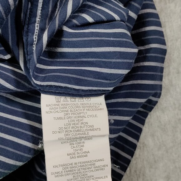 Victorinox Shirt Men Large Tailored Fit Flip Cuff Vented Performance Button Down - Picture 5 of 9